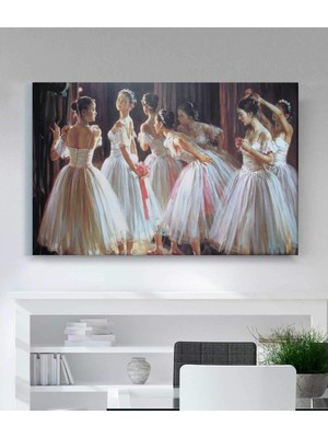 MonoStella Balerinler Kanvas Tablo