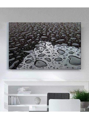 MonoStella Su Damlaları Kanvas Tablo