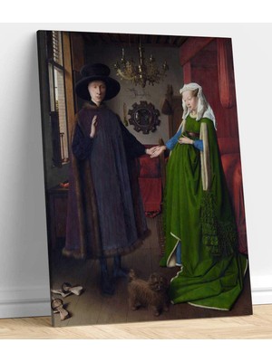 MonoStella Van Eyck Arnolfini Düğün Kanvas Tablo