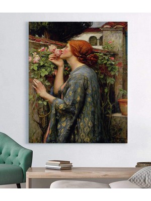 MonoStella John William Waterhouse Gülün Ruhu Kanvas Tablo