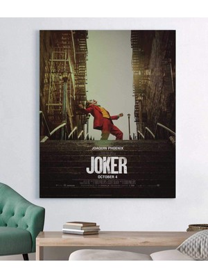 MonoStella Film Palyaço Joker Kanvas Tablo