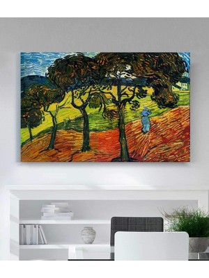 MonoStella Vincent Van Gogh Manzara Kanvas Tablo