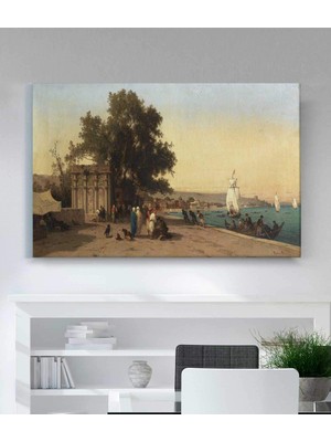 MonoStella Germain Fabius Brest Boğaz'da Kanvas Tablo