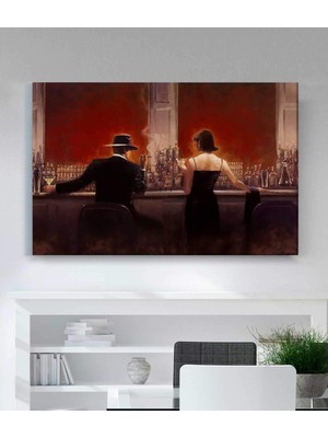 MonoStella Barda Sohbet Kanvas Tablo