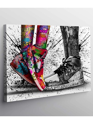 MonoStella Çok Renkli Kanvas Tablo