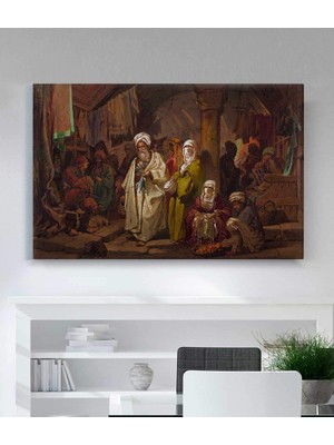 MonoStella Amadeo Preziosi Pazar Kanvas Tablo