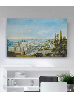 MonoStella Carlo Bossoli Çırağan Kanvas Tablo