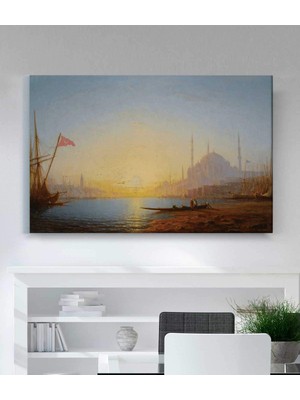 MonoStella Amedee Rosier Istanbul Manzarası Kanvas Tablo
