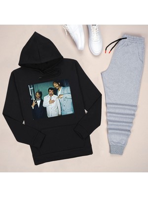 Trendy Passion Kapşonlu Thebaba Eşofman Takımı