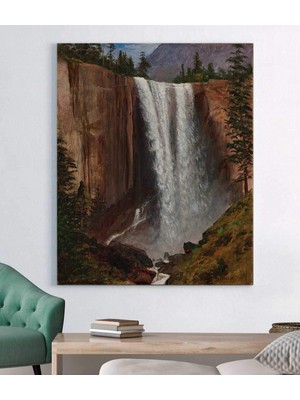 MonoStella Albert Bierstadt Vernal Fall Kanvas Tablo