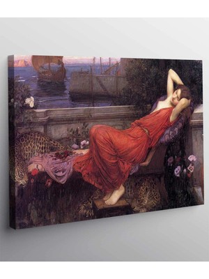MonoStella John William Waterhouse Ariadne Kanvas Tablo