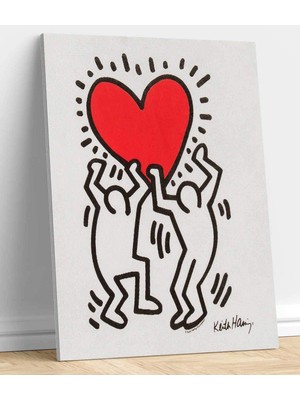 MonoStella Keith Haring Love Kanvas Tablo