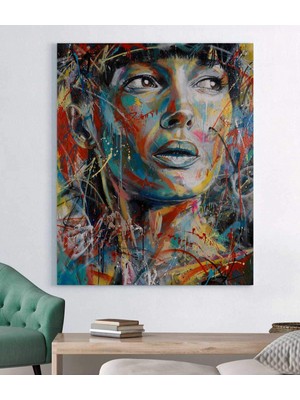 MonoStella Boyama Kadın Kanvas Tablo