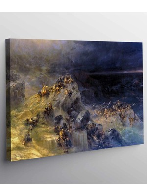 MonoStella Ivan Ayvazovski Nuh Tufanı Kanvas Tablo