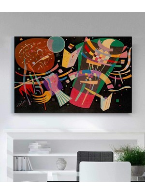 MonoStella Wassily Kandinsky Composition Kanvas Tablo