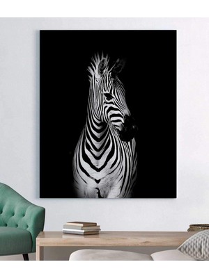 MonoStella Zebra Dekoratif Kanvas Tablo