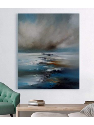 MonoStella Yağlı Boya Görünümlü Kanvas Tablo