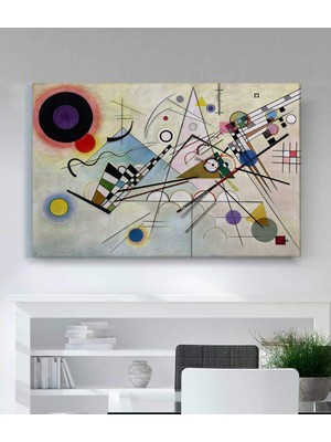 MonoStella Kandinsky Composition Kanvas Tablo