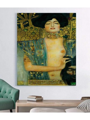 MonoStella Gustav Klimt Judith And The Head Of Holofernes Kanvas Tablo
