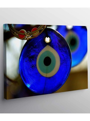 MonoStella Nazar Boncuğu Temalı Kanvas Tablo