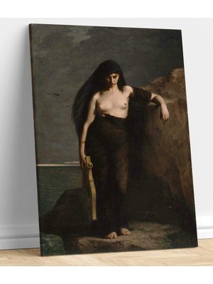 MonoStella Sappho Charles Auguste Mengin Kanvas Tablo