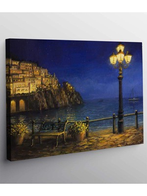 MonoStella Sokak Lambası Kanvas Tablo