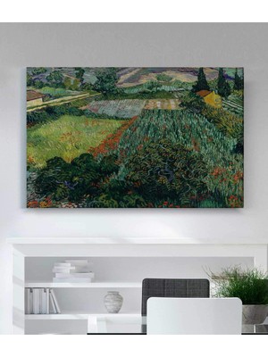 MonoStella Vincent Van Gogh-Field With Poppies Kanvas