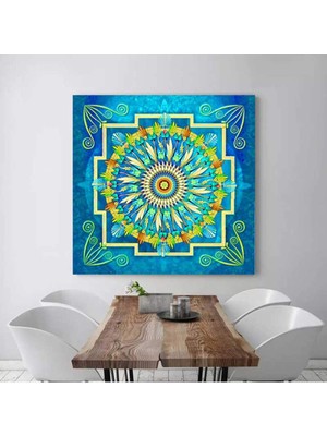 MonoStella Yaşam Çiçeği Kanvas Tablo