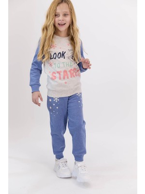 Frozen Kız Çocuk Eşofman Takımı D4609-3 22K