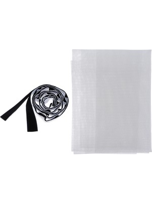 Dıy Tel Pencere Ekranı Manyetik Yapış Fly Böcek Sivrisinek Net WHITE_150X130CM (Yurt Dışından)