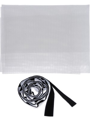 Dıy Tel Pencere Ekranı Manyetik Yapış Fly Böcek Sivrisinek Net WHITE_150X130CM (Yurt Dışından)