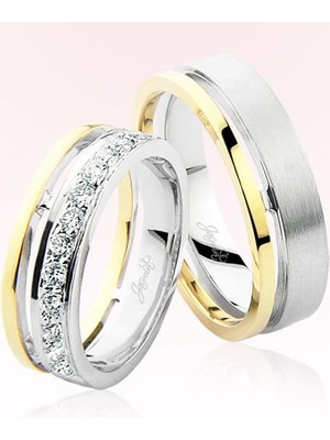 Harem Altın Taşlı Altın Alyans 2004