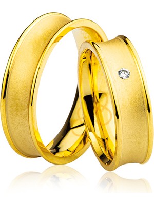 Harem Altın Sarı Altın Alyans 3004-1