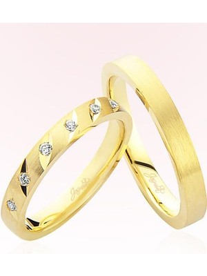 Harem Altın Sarı Altın Alyans 4802