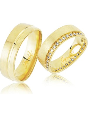 Harem Altın Sarı Altın Alyans 0401-3