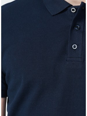 Limon Kısa Kol Basic Düz Erkek Polo T-Shirt