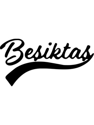 Stickrmarket | Beşiktaş | Araba Laptop Duvar Folyo Sticker 10 x 5 cm
