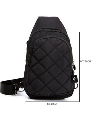 Newish Polo Cerff Leather Clup  Backpack Unisex Sırt Çantası Siyah (OKUL,SPOR,LAPTOP,NOTEBOOK),(45X35CM