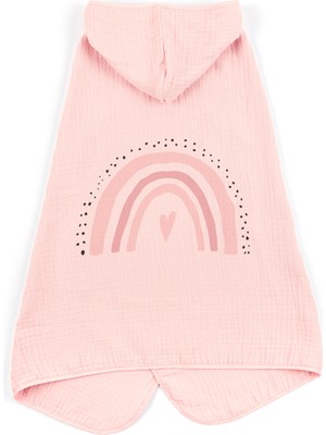 Tuğba Kuğu 4 Kat Müslin Havlu - Policolor - Bow