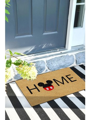 Buket Home Home Kapı Önü Paspası Dekoratif Kapı Paspası Dış Mekân Paspas Ev Içi Paspası 45X70CM