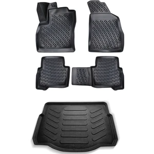 Fiat Fiorino 3D Havuzlu Paspas 2007 Sonrası + Bagaj Havuzu