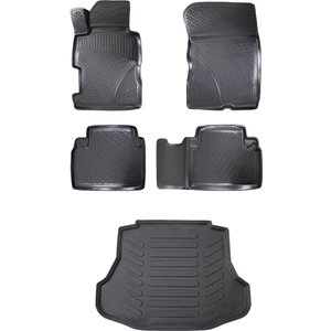 Honda Civic Sedan 3D Havuzlu Paspas 2006-2011  + Bagaj Havuzu