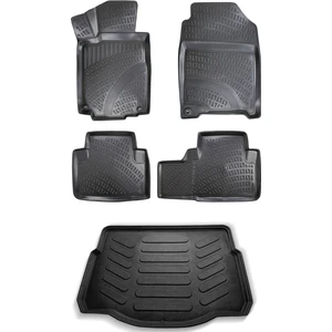 Honda Cr-V 3D Havuzlu Paspas 2013-2017  + Bagaj Havuzu