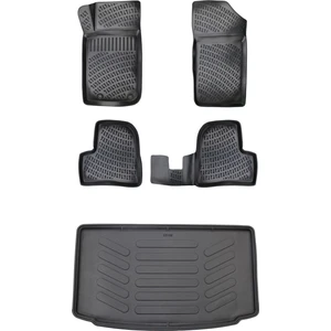 Peugeot 206 3D Havuzlu Paspas 1999 Sonrası + Bagaj Havuzu