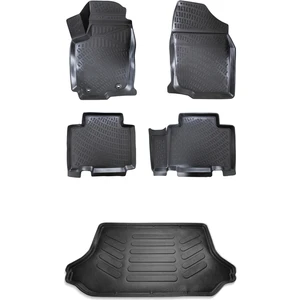 Toyota Rav4 3D Havuzlu Paspas 2006-2012  + Bagaj Havuzu