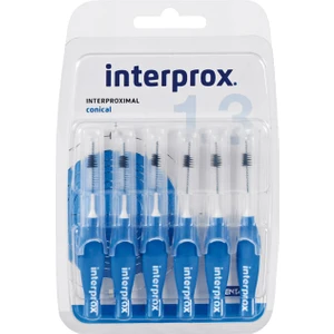 Interprox 4g Conical Arayüz Fırçası Blister 6'lı Paket (Mavi)