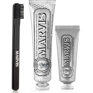 Smokers Whitening Mint 85 ml + 25 ml +Orta Sert Diş Fırçası 3'lü Set