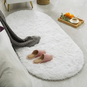 Rovigo Home Tüy Dökmez Tavşan Tüyü Post Halı Beyaz