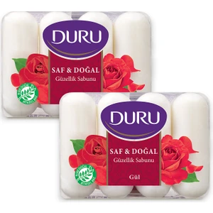 Saf & Doğal Gül 8 Adet Güzellik Sabunu 2 x 280 gr