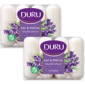 Saf & Doğal Lavanta 8 Adet Güzellik Sabunu 2 x 280 gr